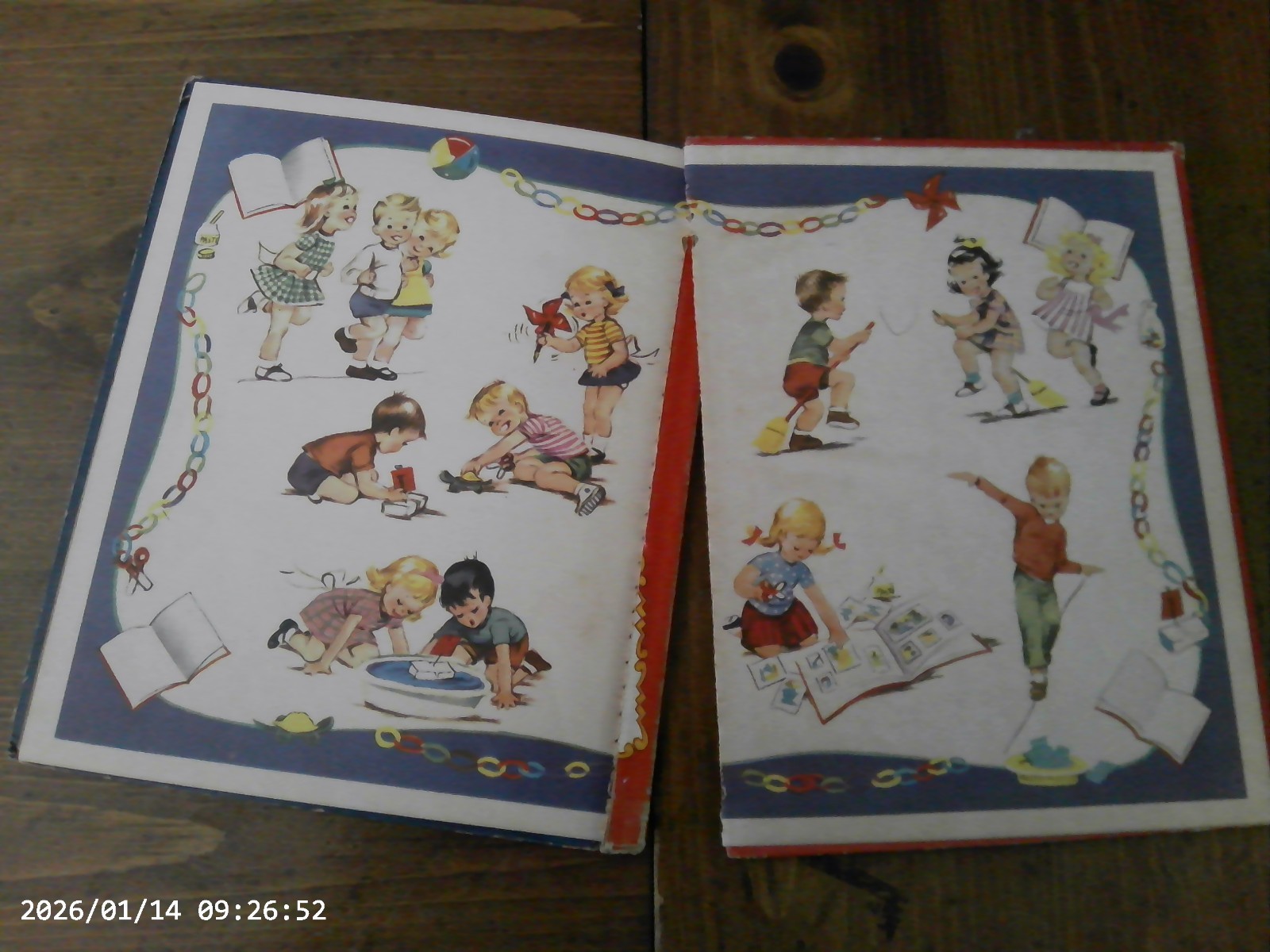 The Busy Book, A Rand McNally Book,1952(VINTAGE Children’s Hardcover)