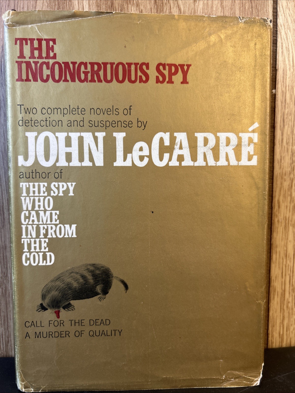 The Incongruous Spy Two Novels by John LeCarre 1964 Vintage HC