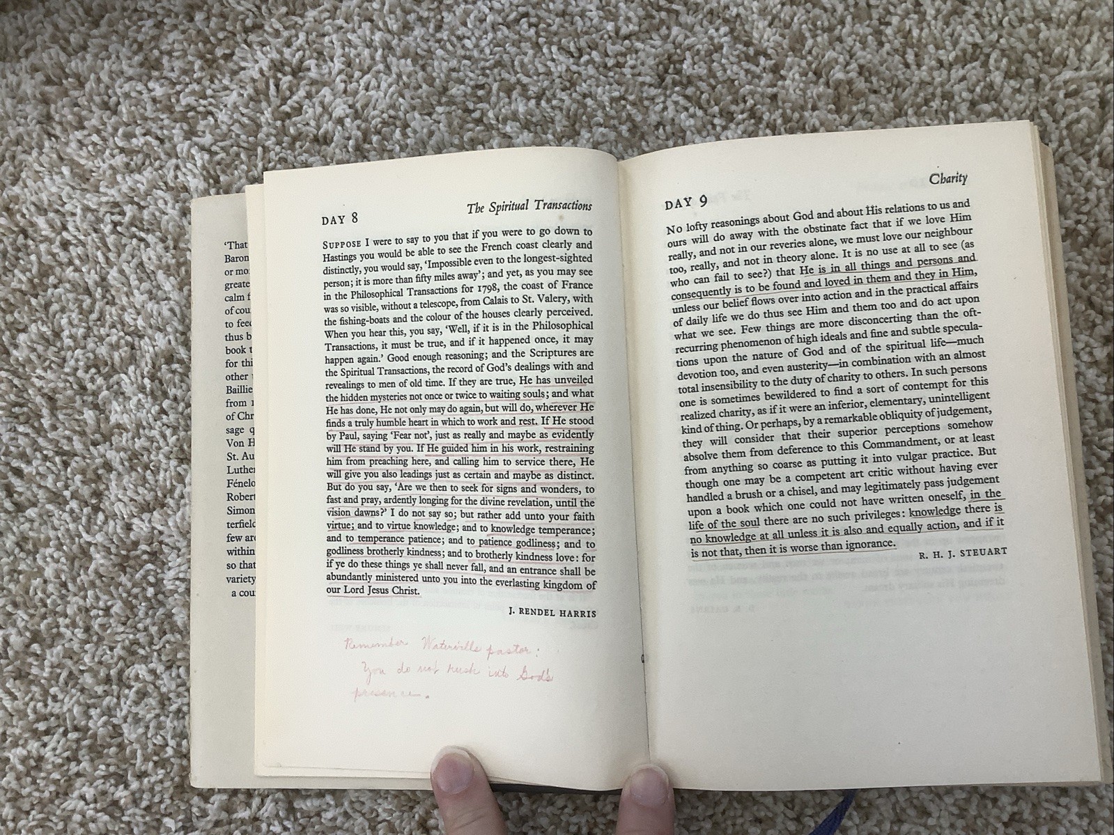 A Diary Of Readings by John Baillie, Oxford University Press, 1957 HC with DJ