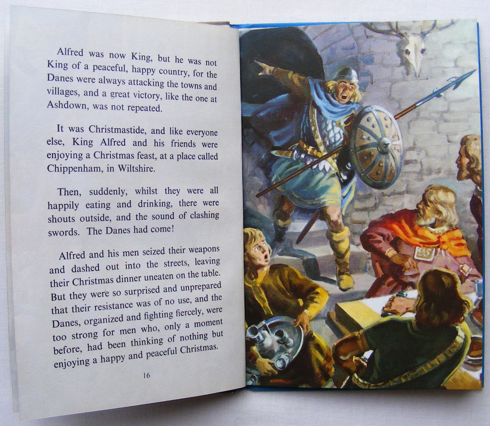 Vintage Ladybird Book – King Alfred the Great–History 561-VGC/Fine +FREE COVER+