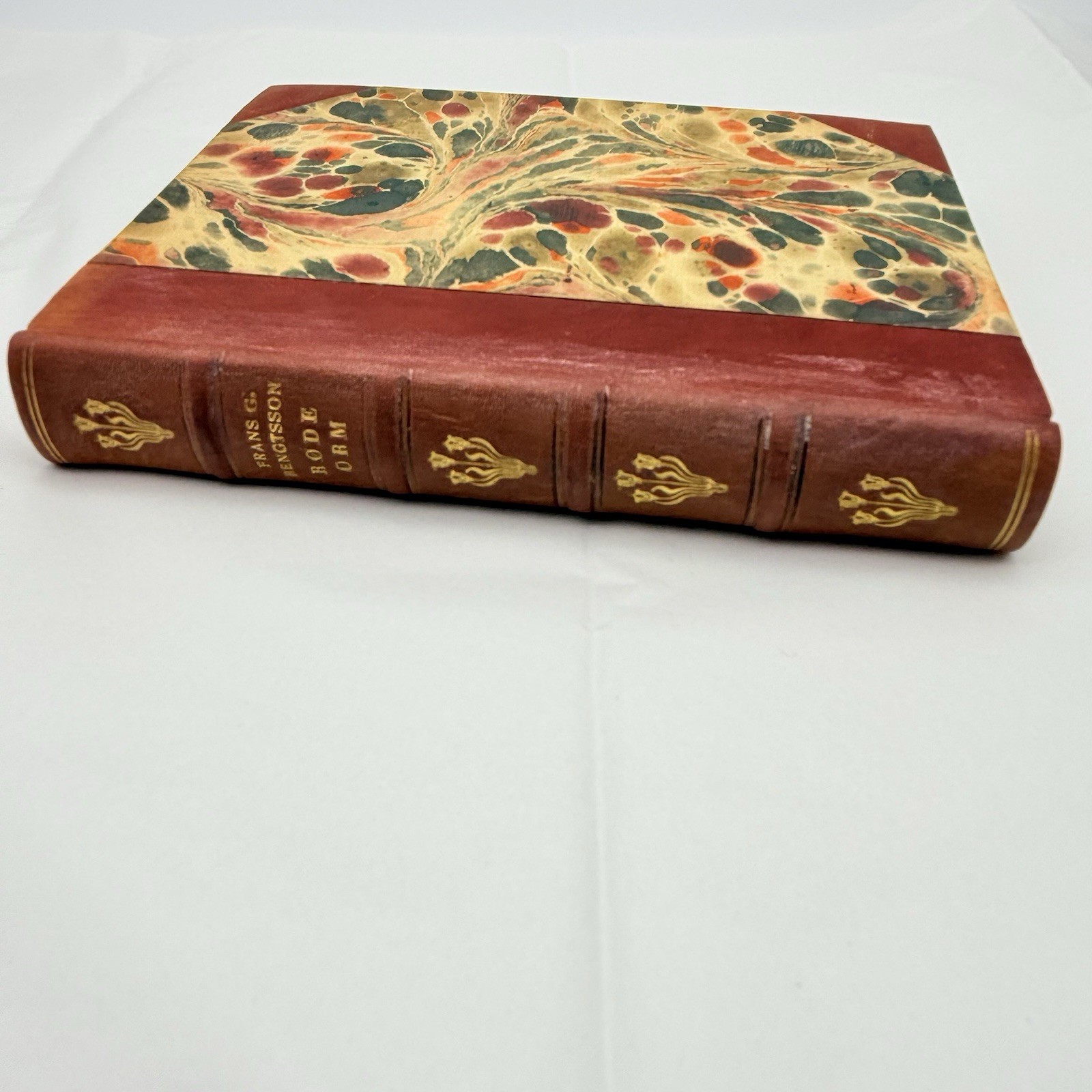 BODE SÖFARER I VESTERLED written in Dutch antique