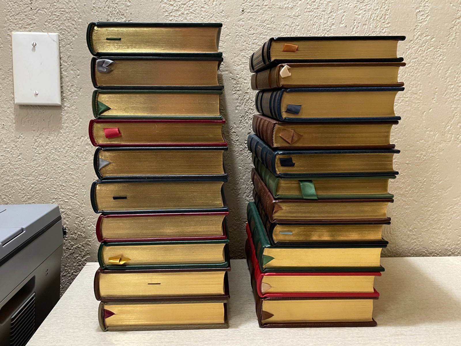 (80 Book Count) FRANKLIN LIBRARY LEATHER BOUND BOOKS COLLECTION LOT *SEE PICS*