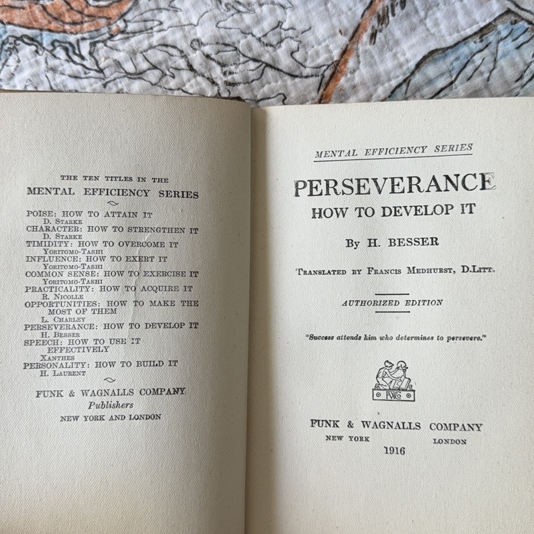Mental Efficiency Series 5-Book Set 1916