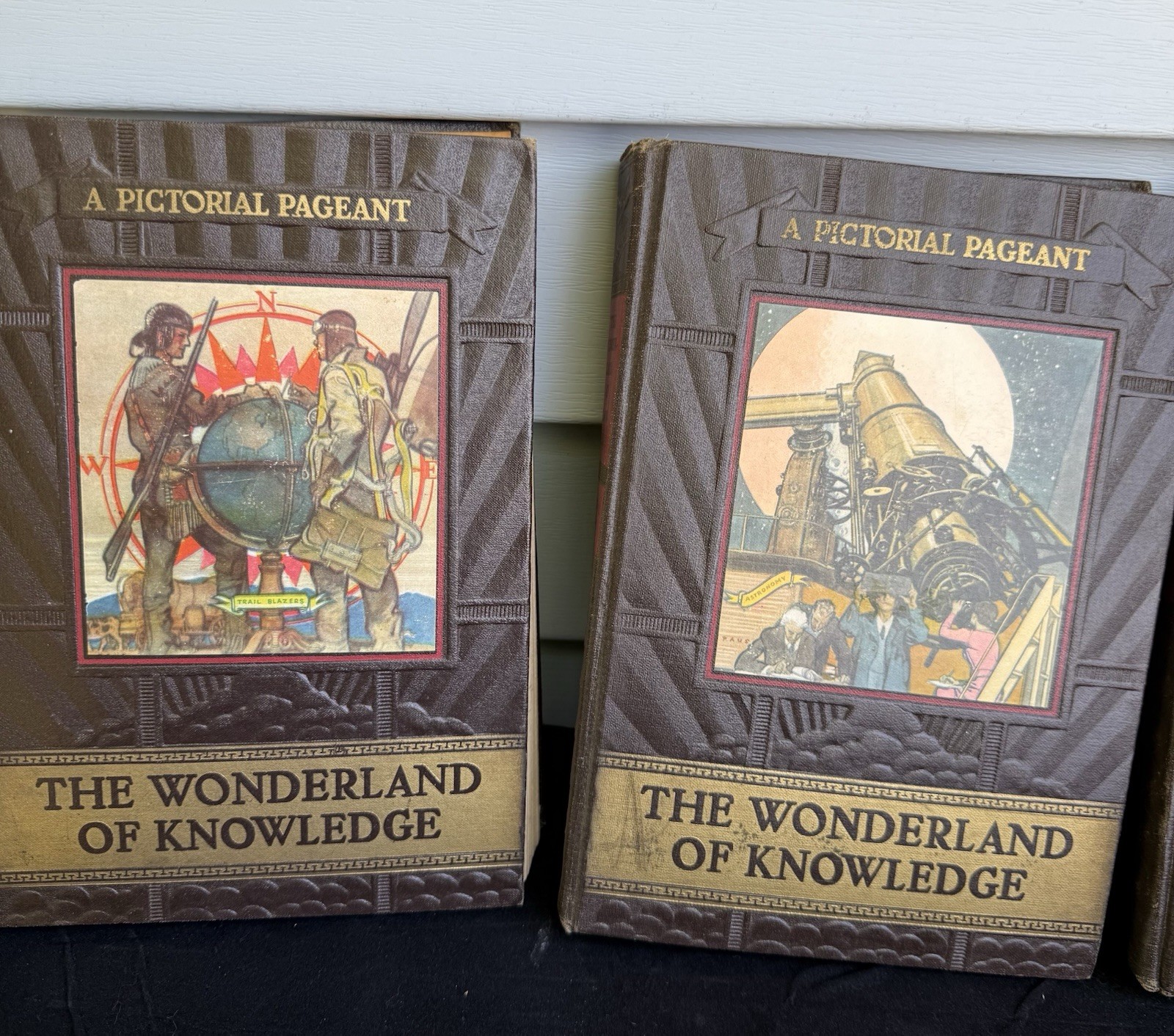 1942 Original, Complete Set “The Wonderland of Knowledge” Volumes 1-15