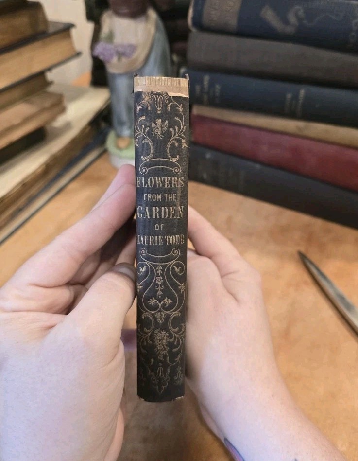 1845 Signed 1st Ed. of Flowers from the Garden of Lori Todd By Grant Thorburn