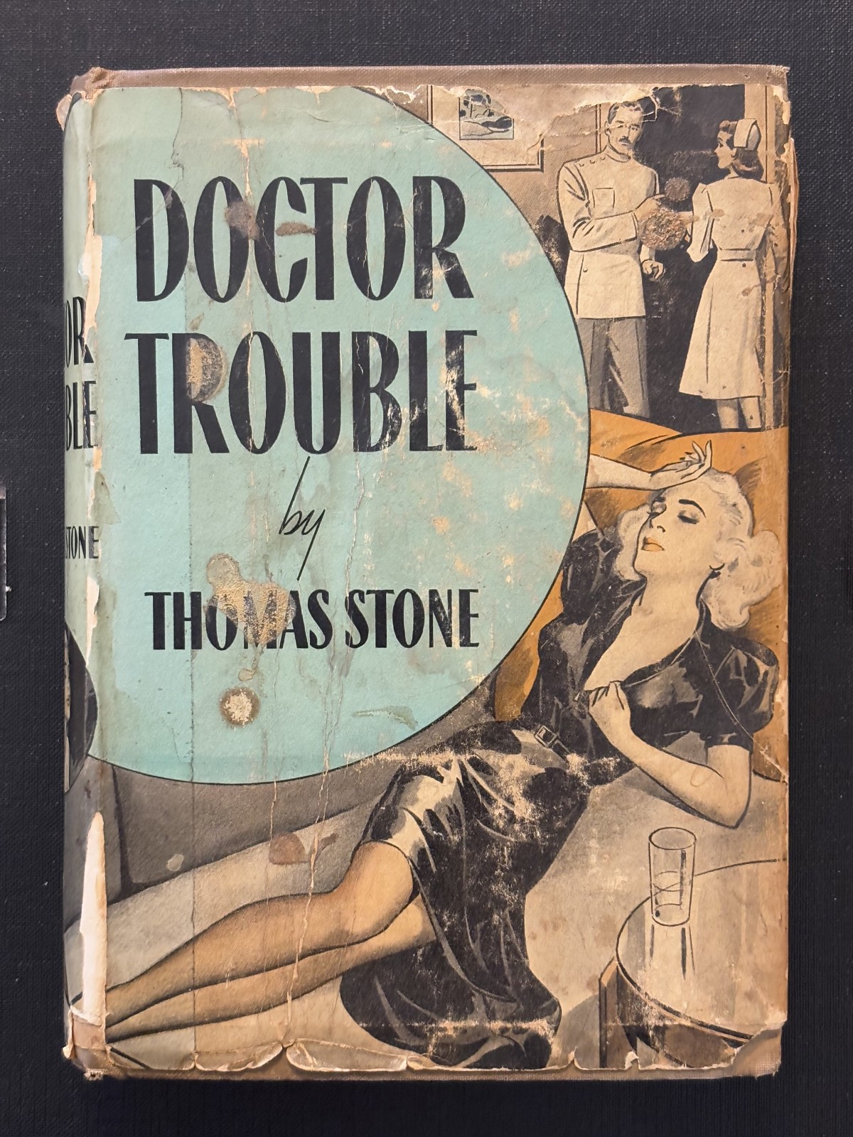Doctor Trouble by Thomas Stone 1940 Phoenix Press First Edition – Rare