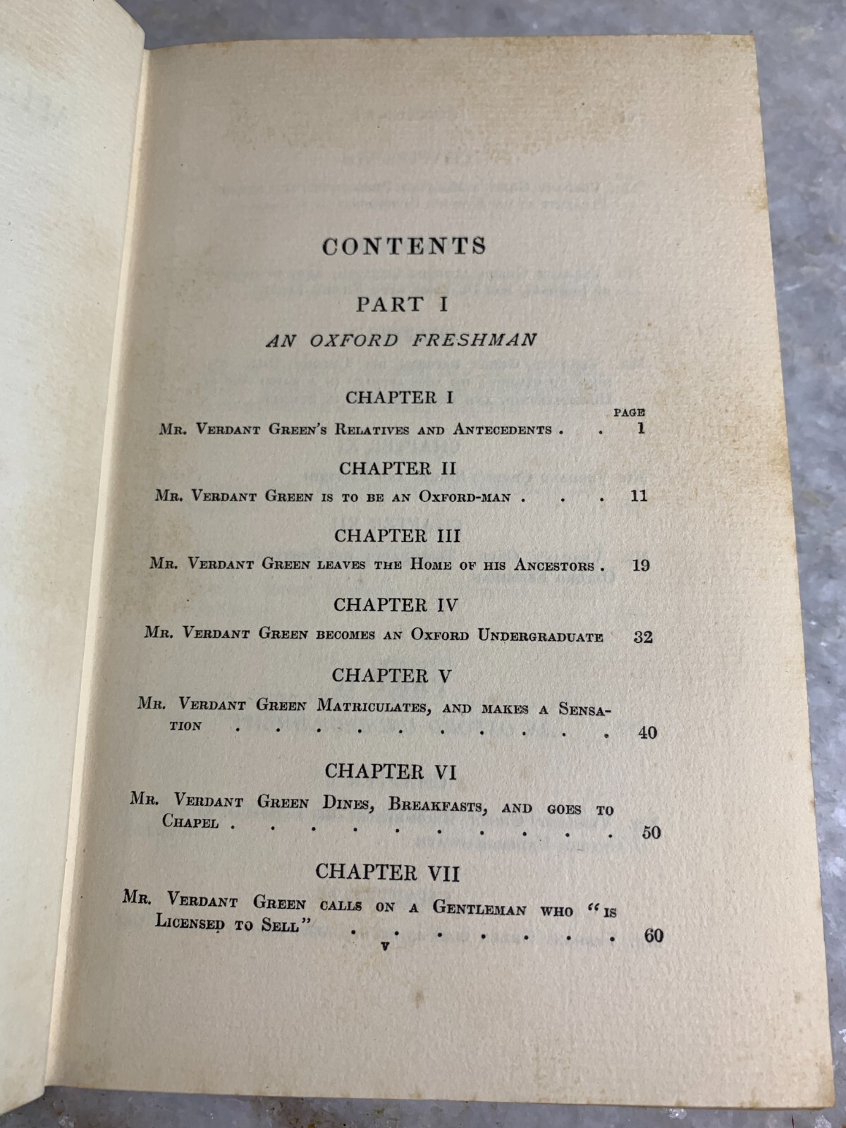 Antique Victorian Ornate Gilded Embossed Book The Adventures of Mr Verdant Green