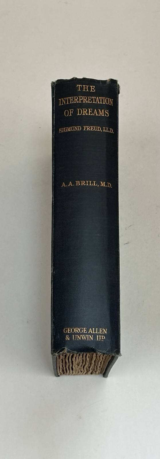 The Interpretation of Dreams Sigmund Freud ANTIQUE HARDCOVER 1923 dream study