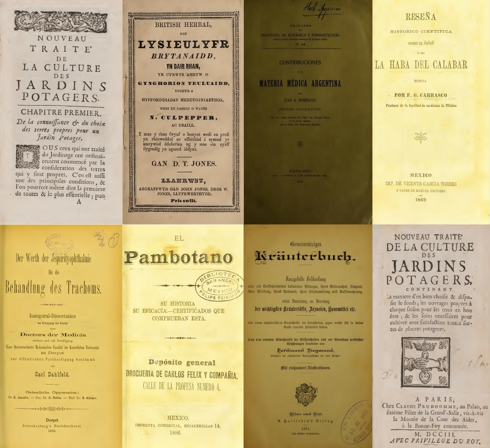 61 Most Old Books on Herbs Botany Botanica Plants Herbal Remedy Medicine on DVD