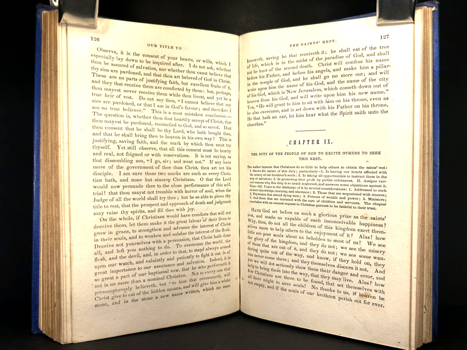 Antique Christian Classics-Richard BAXTER’S CALL & SAINTS’ EVERLASTING REST 1854