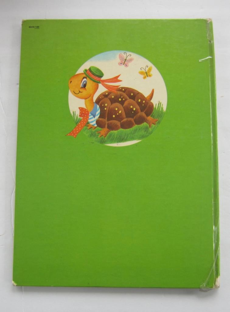 TUBBY TURTLE ~ Rand McNally Giant Book ~ Helen Adler Vintage Children’s HB