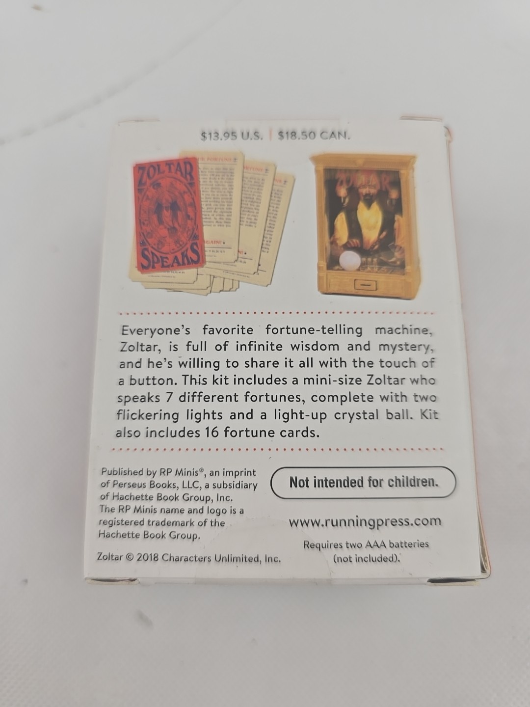 Zoltar Mini Zoltar (Mixed Media Product) RP Minis