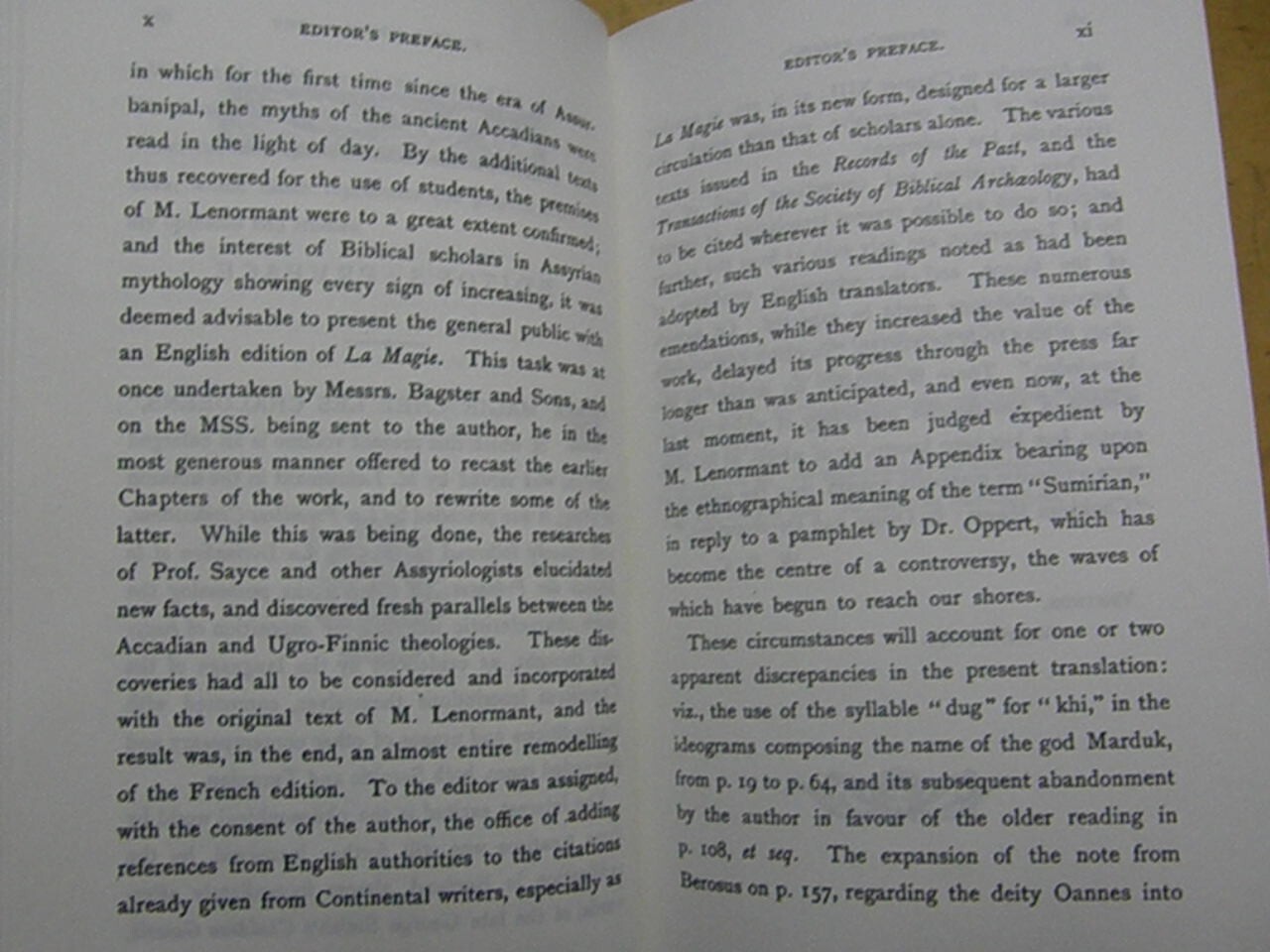 Chaldean Magic – Lenormant OCCULT BABYLONIAN DEMONOLOGY WITCHCRAFT LEGEND MYTH