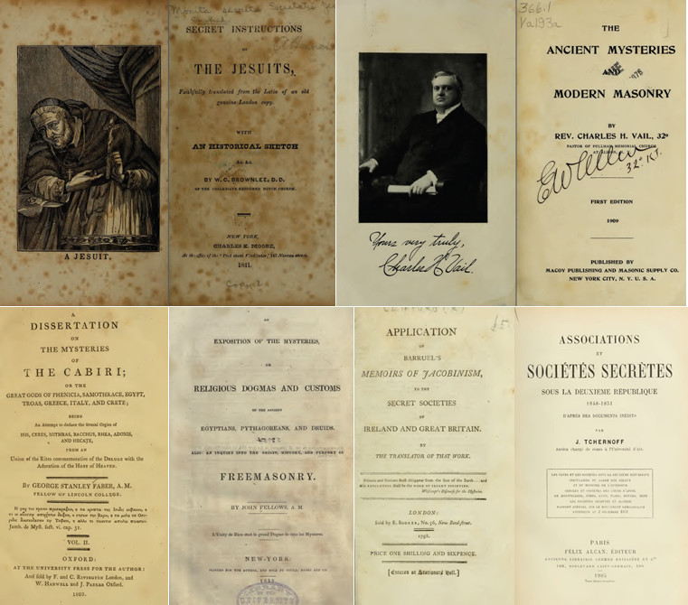 125 Old Books on Secret Societies Forbidden History Illuminati Temple on DVD