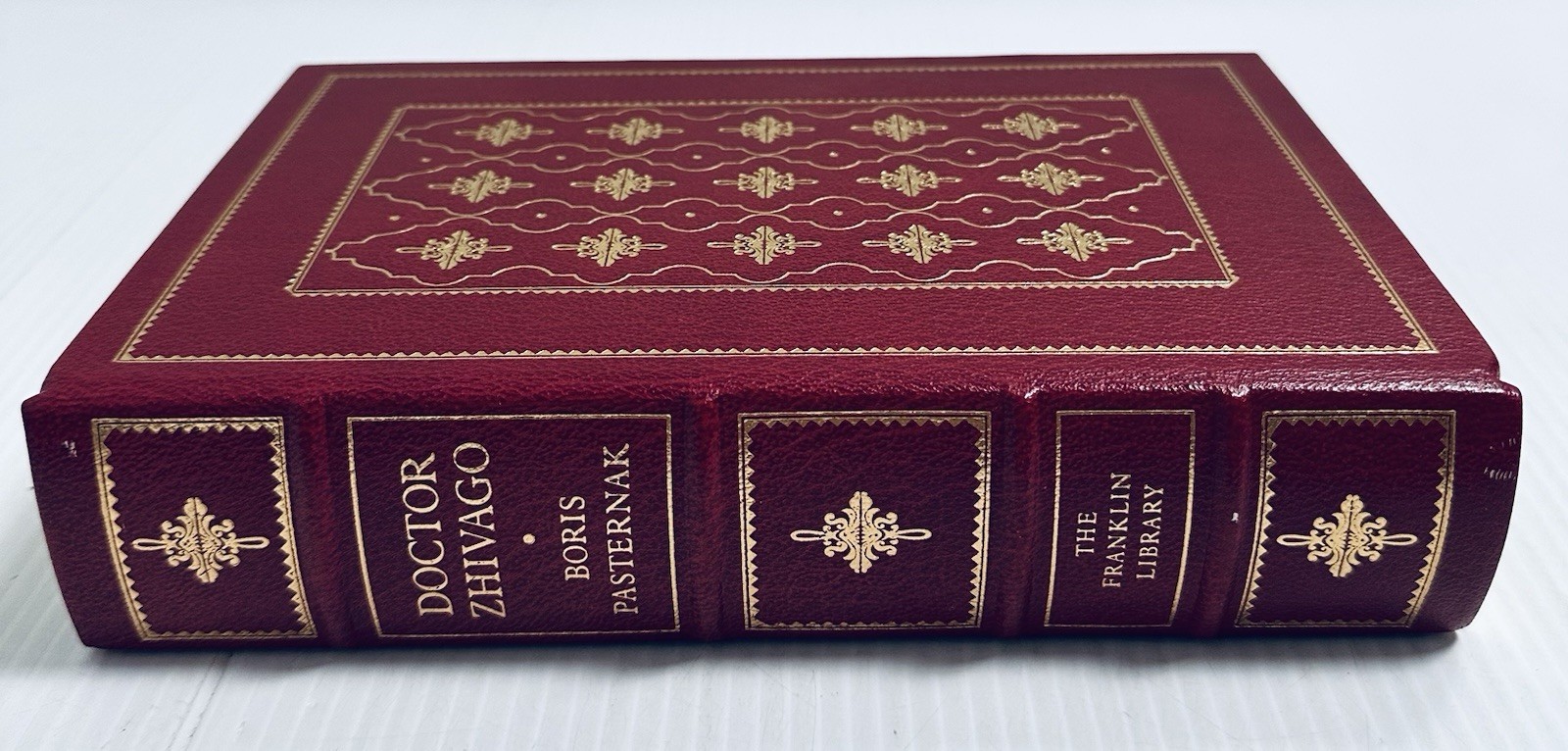 Boris Pasternak Doctor Zhivago Franklin Library 1978 Leather Bound Classic Novel