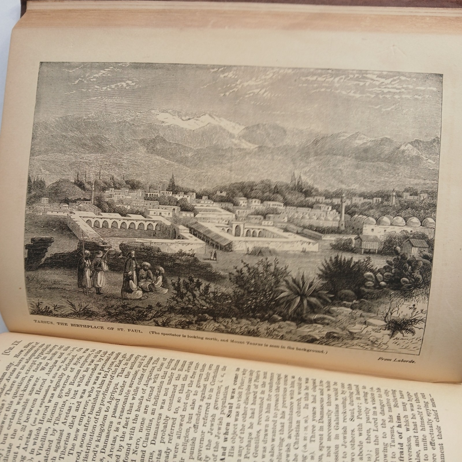1876 An Illustrated Commentary On The Acts Of The Apostles Rev Lyman Abbot, WEAR