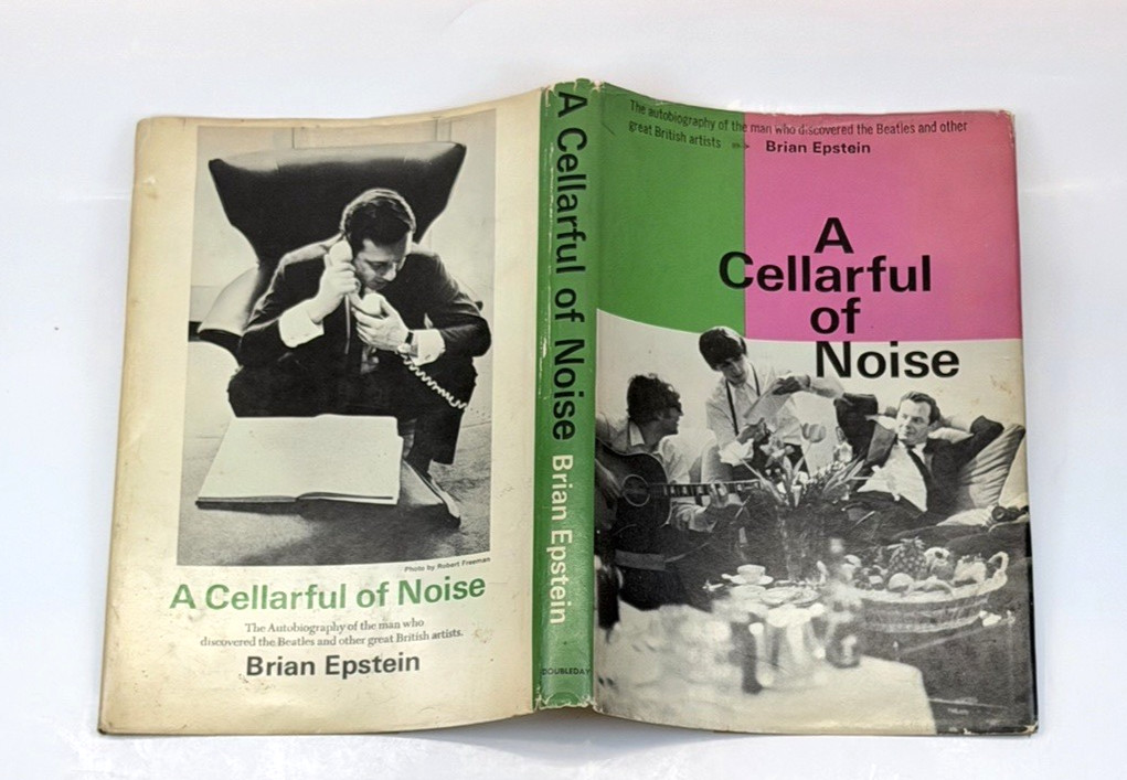 Beatles ‘A Cellarful of Noise’ 1964, 1st Ed. ICLOTH w/Dust Cover – Brian Epstein