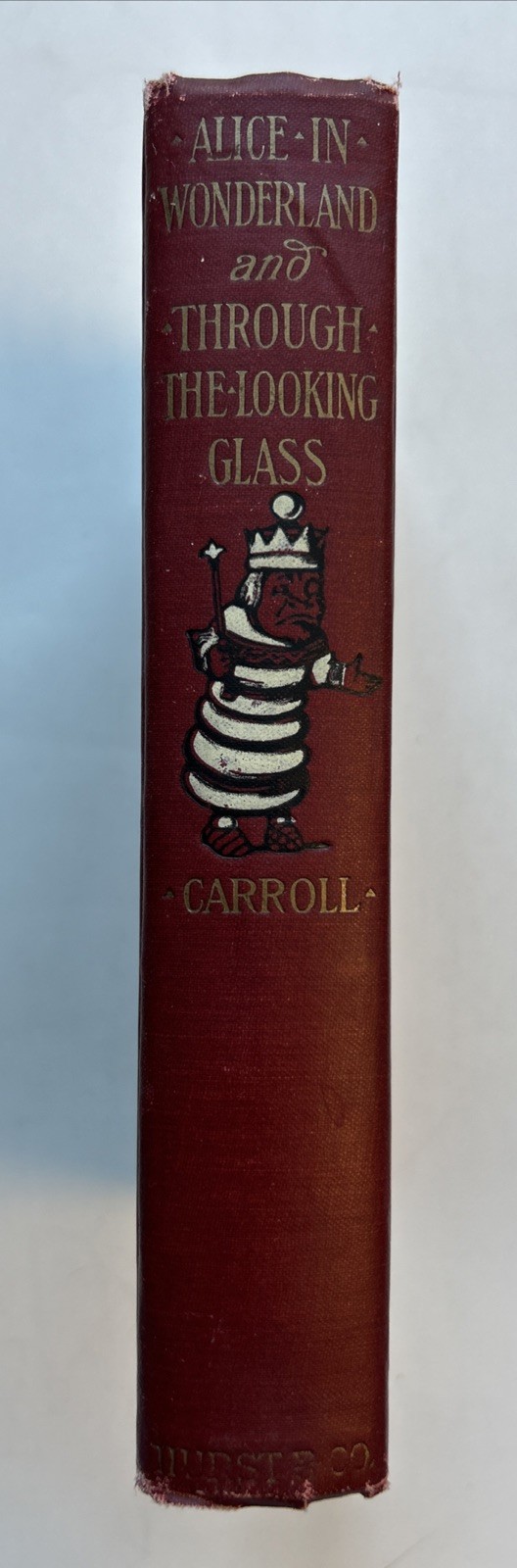 Alice in Wonderland Hurst & Co Chromolithograph Plates c.1900 Antique Book