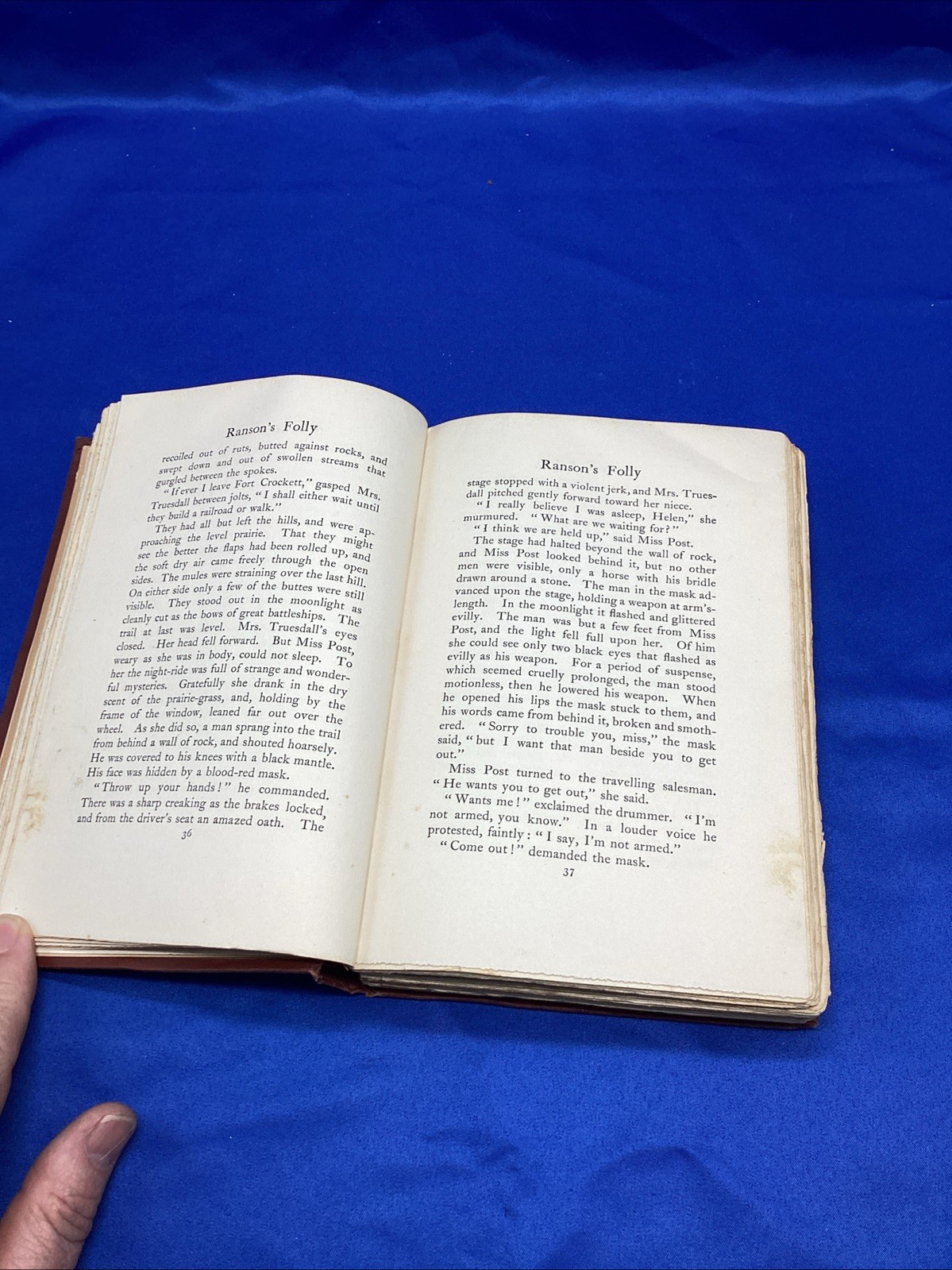 Ranson’s Folly By Richard Harding Davis Vintage HC 1902 1st Edition