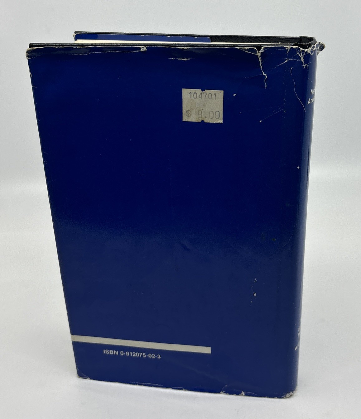 Narcotics Anonymous Basic Text Book 3rd Ed Revised 1st Print 1986 NF HC/DJ