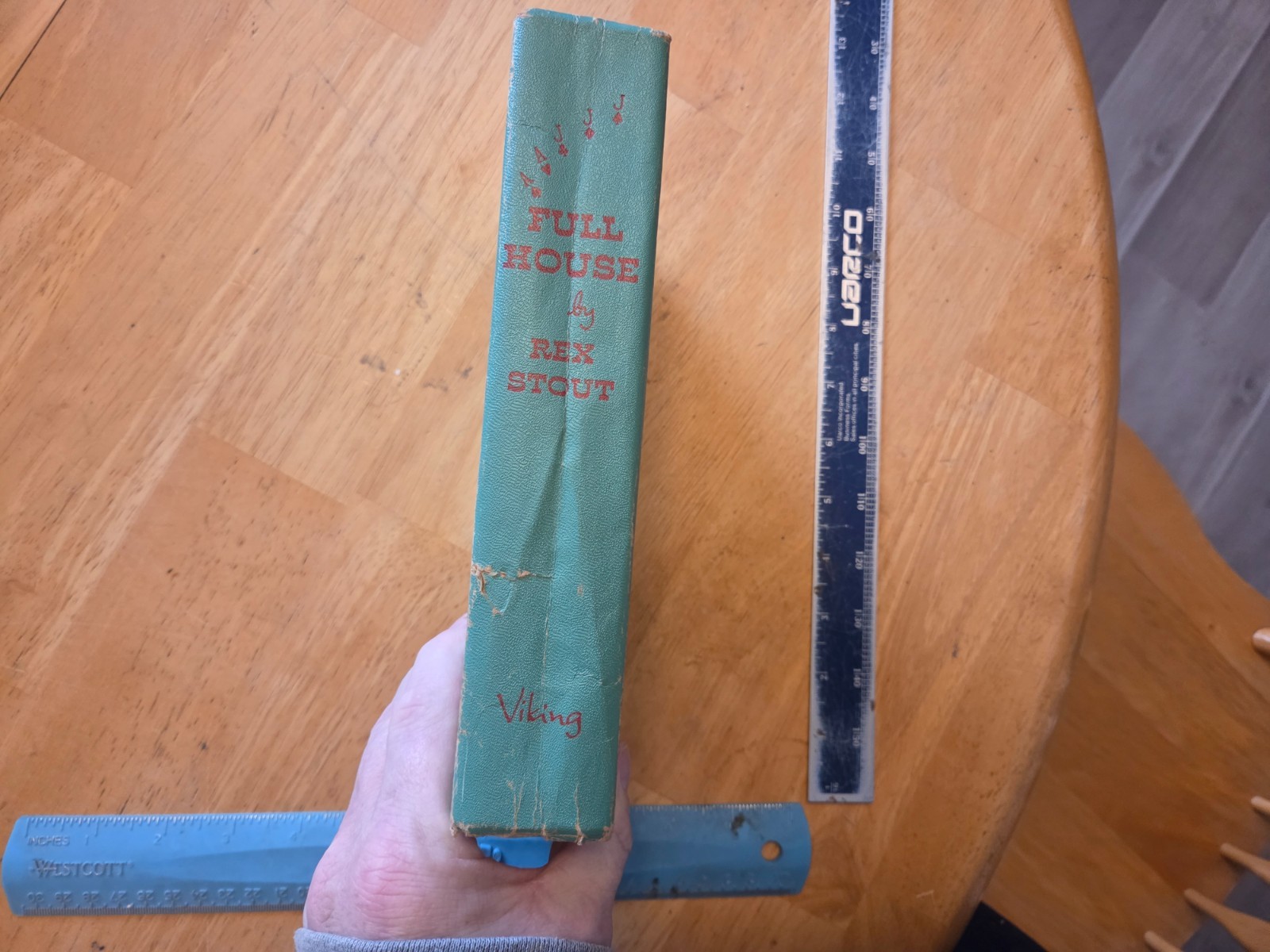 Full House – A Nero Wolfe Omnibus by Rex Stout – 1955 Viking Press Hardcover