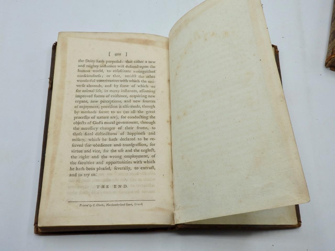 1802 A View of The EVIDENCES of CHRISTIANITY William Paley Complete 2 Vols.