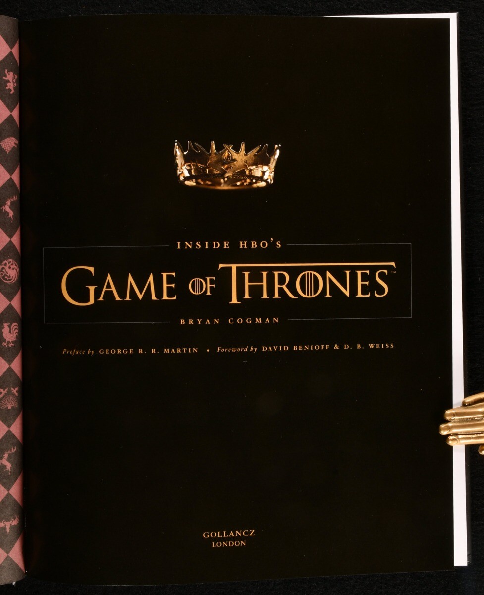 2012-2014 2Vol Inside HBO’s Game of Thrones Illus Colour Cogman Taylor