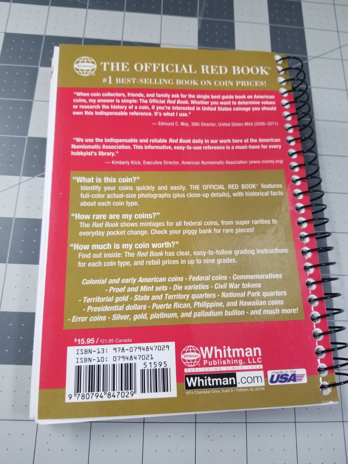 NEAR MINT A Guide Book of United States Coins 2020 Spiral Bound Jeff Garrett
