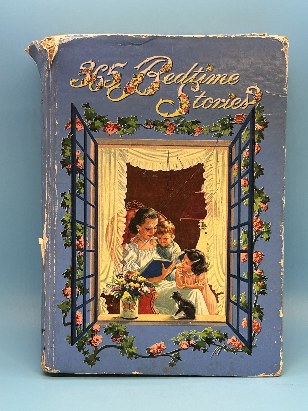 1944 365 Bedtime Stories Whitman Vintage Children’s Book Janet Robson