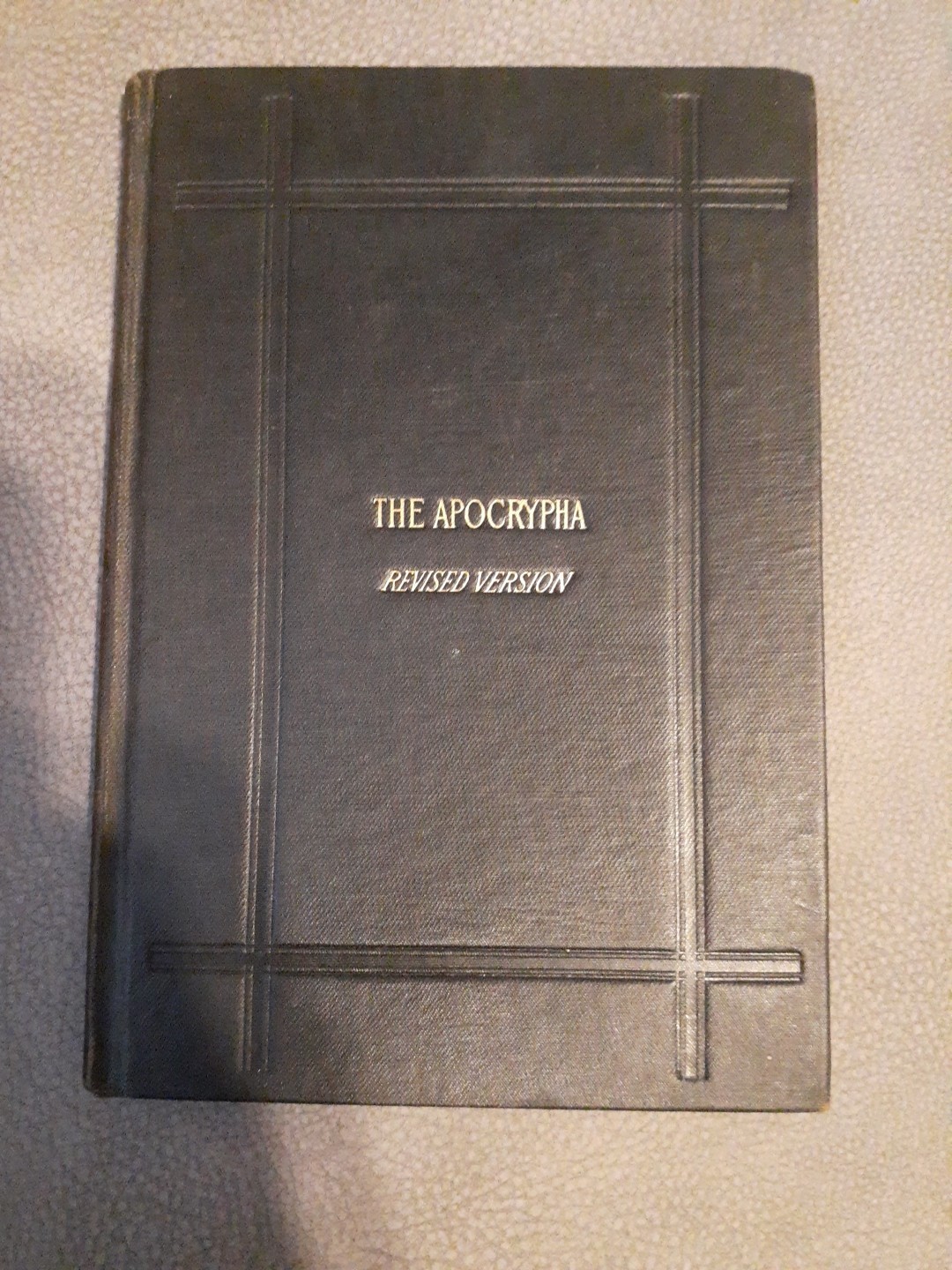 The Apocrypha Revised Version Translated from Greek Latin Tongues 1894 HC
