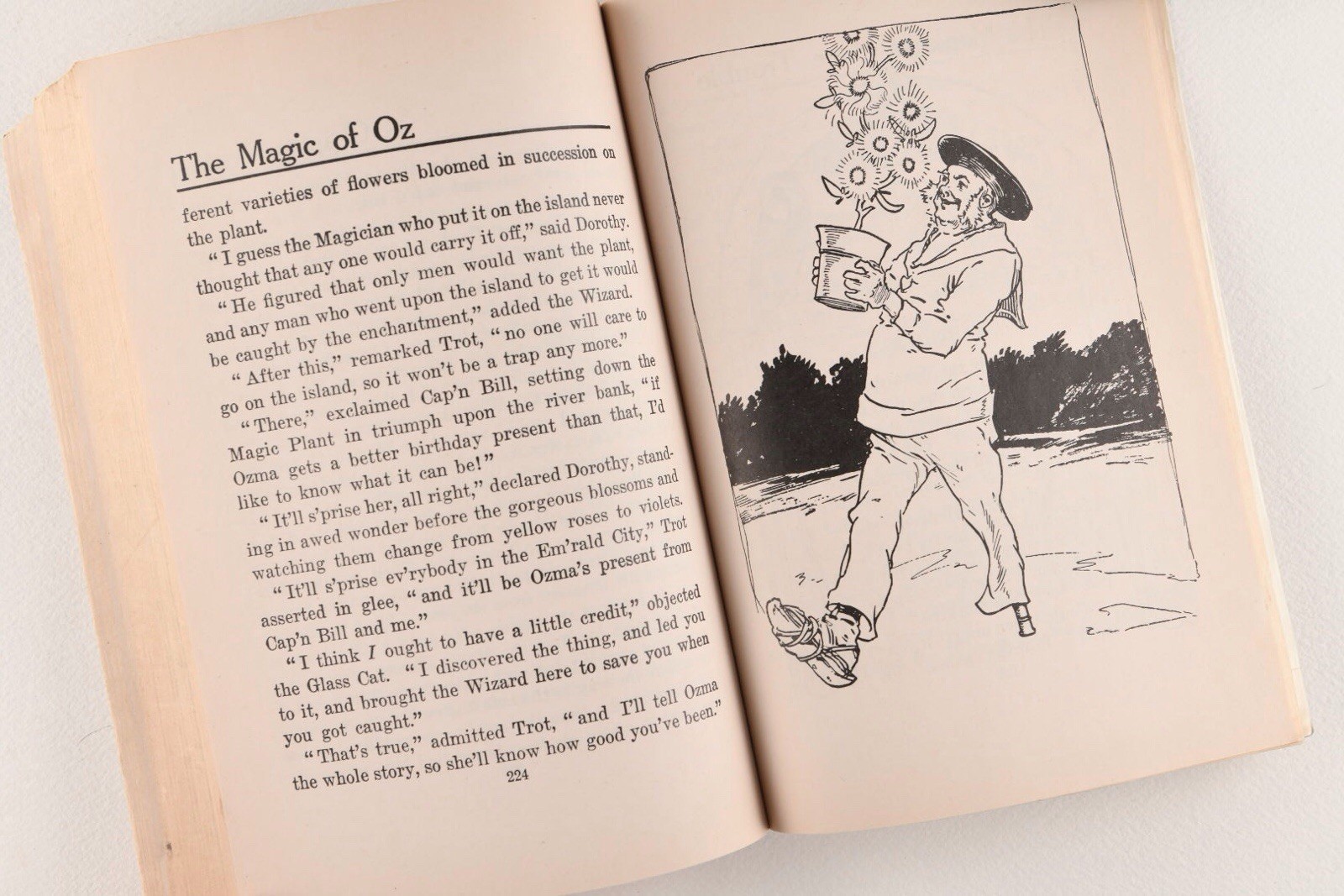 The Magic of Oz by L. Frank Baum (Trade Paperback: Juvenile Fiction) 1919