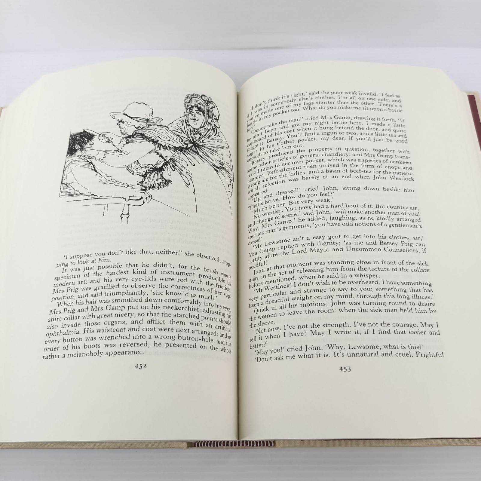 Folio Society Martin Chuzzlewit Charles Dickens Hardback Illustrated 1988 Book