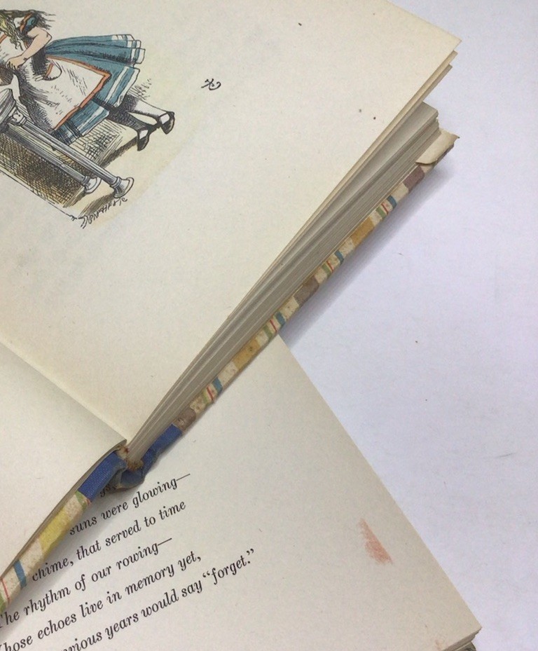 Alices Adventures In Wonderland Through The Looking Glass Lewis Carroll 1946 HC