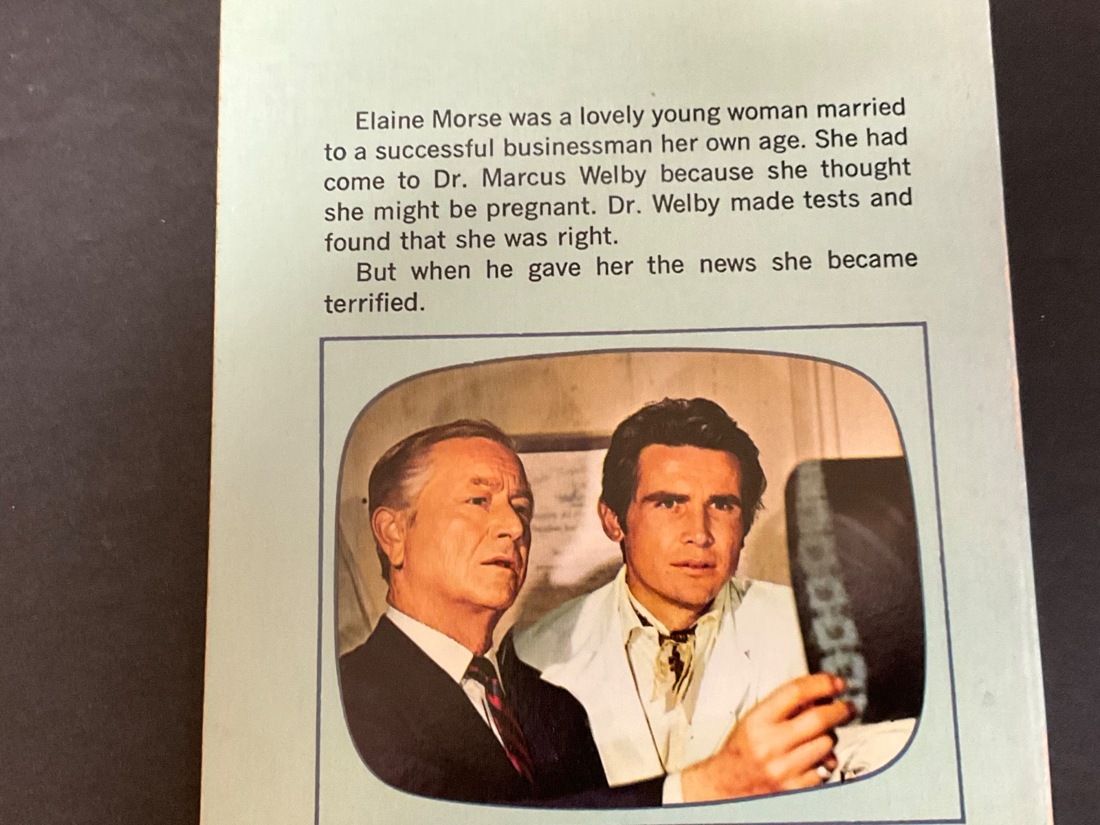 MARCUS WELBY MD Rock a Cradle Empty by Bruce Cassiday (1970) Ace TV paperback