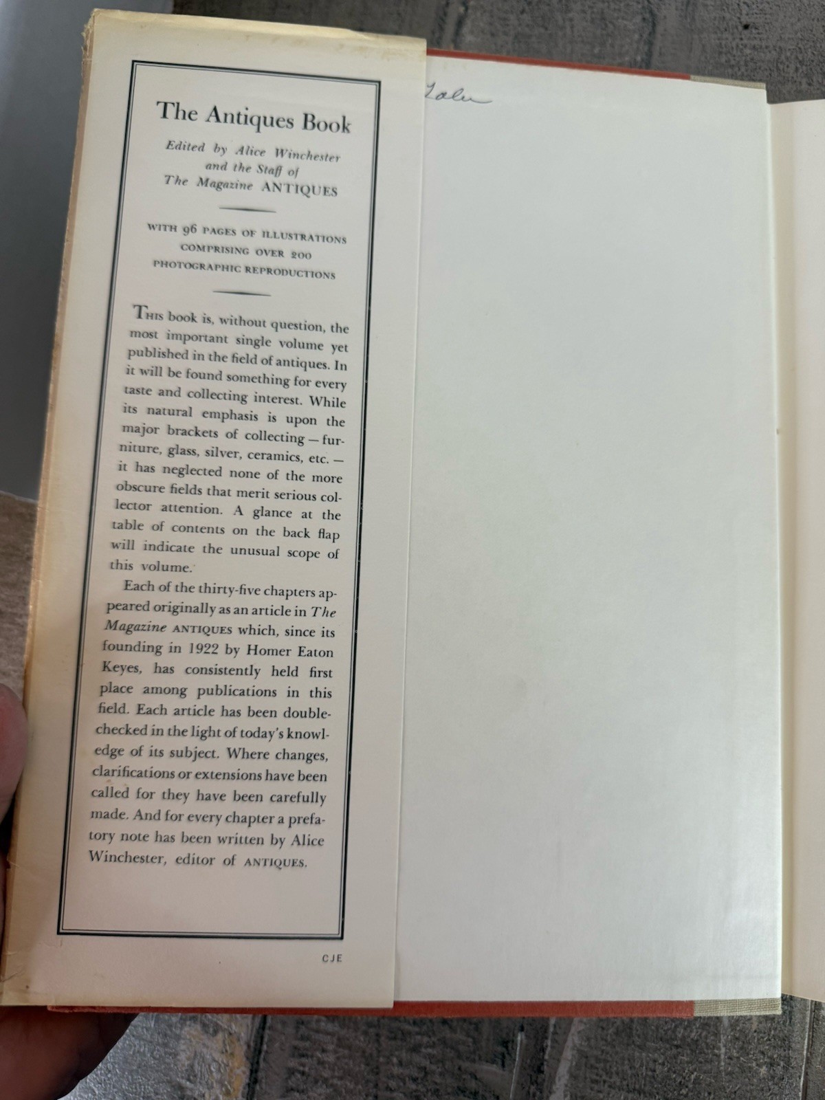 The Antiques Book