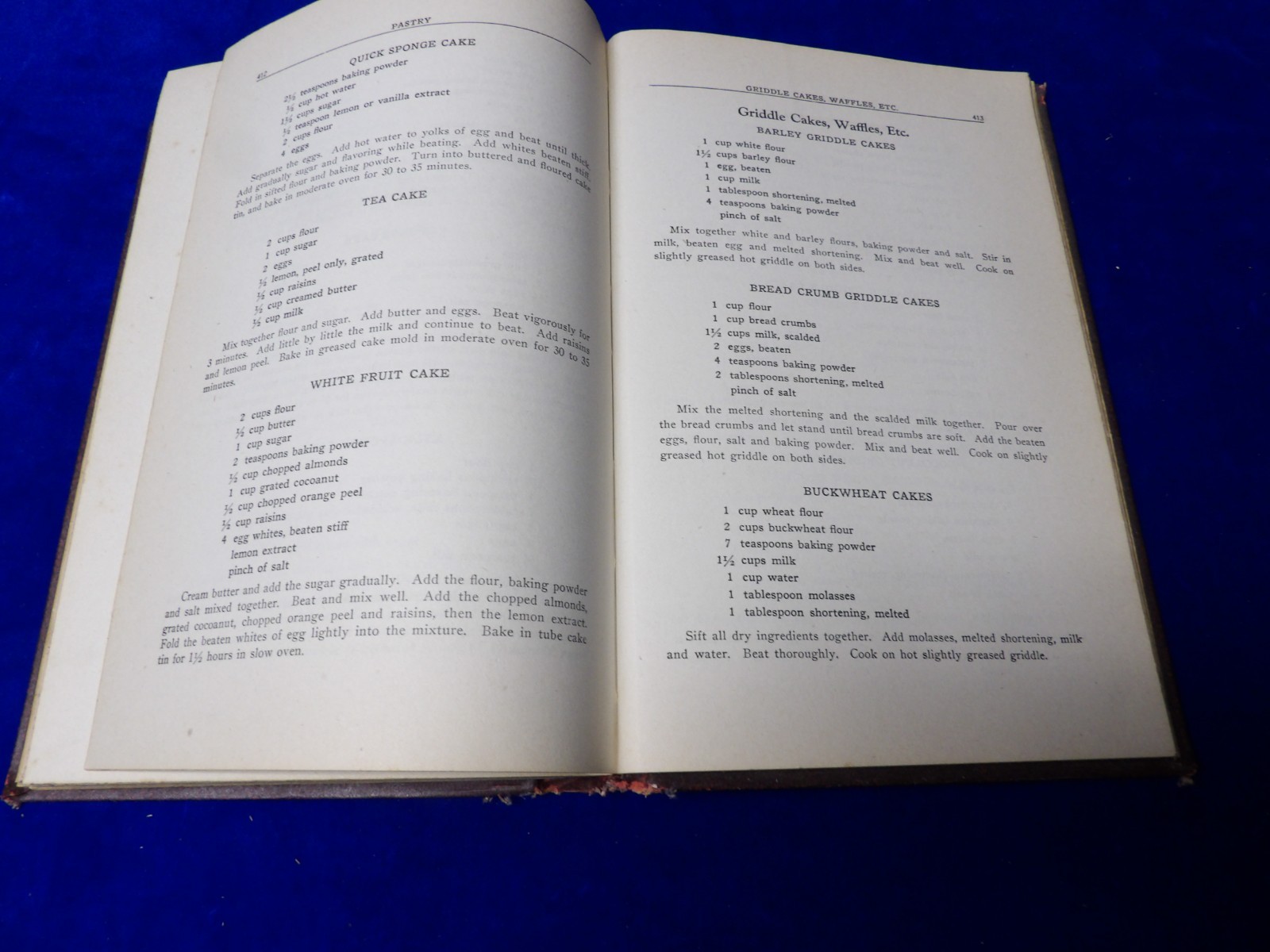 New Presentation of Cooking with Timed Recipes by Auguste Gay, Anne Page HC 1924