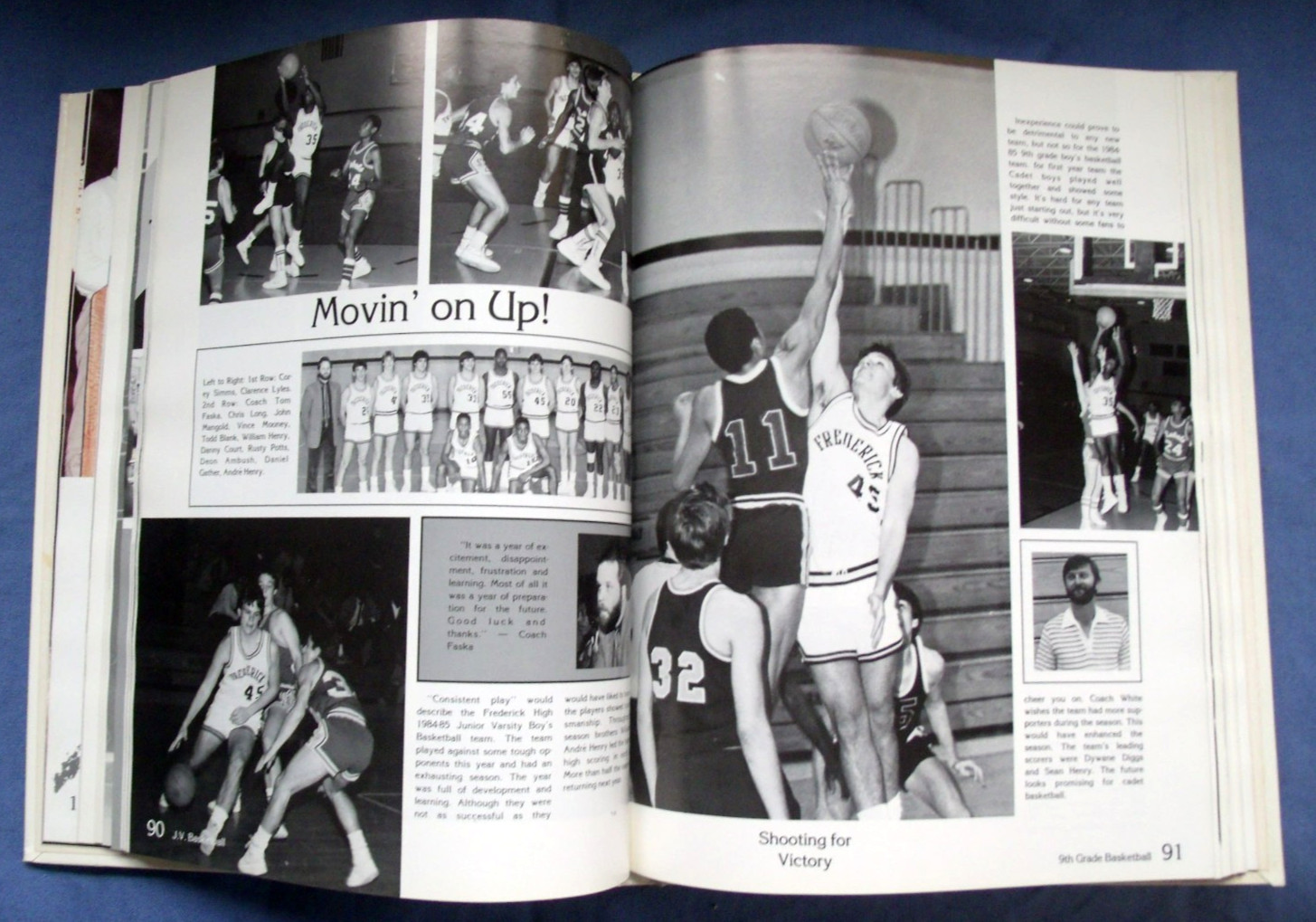 “The Last Word” 1985 Frederick Md High School Yearbook – 224 Pages – Maryland