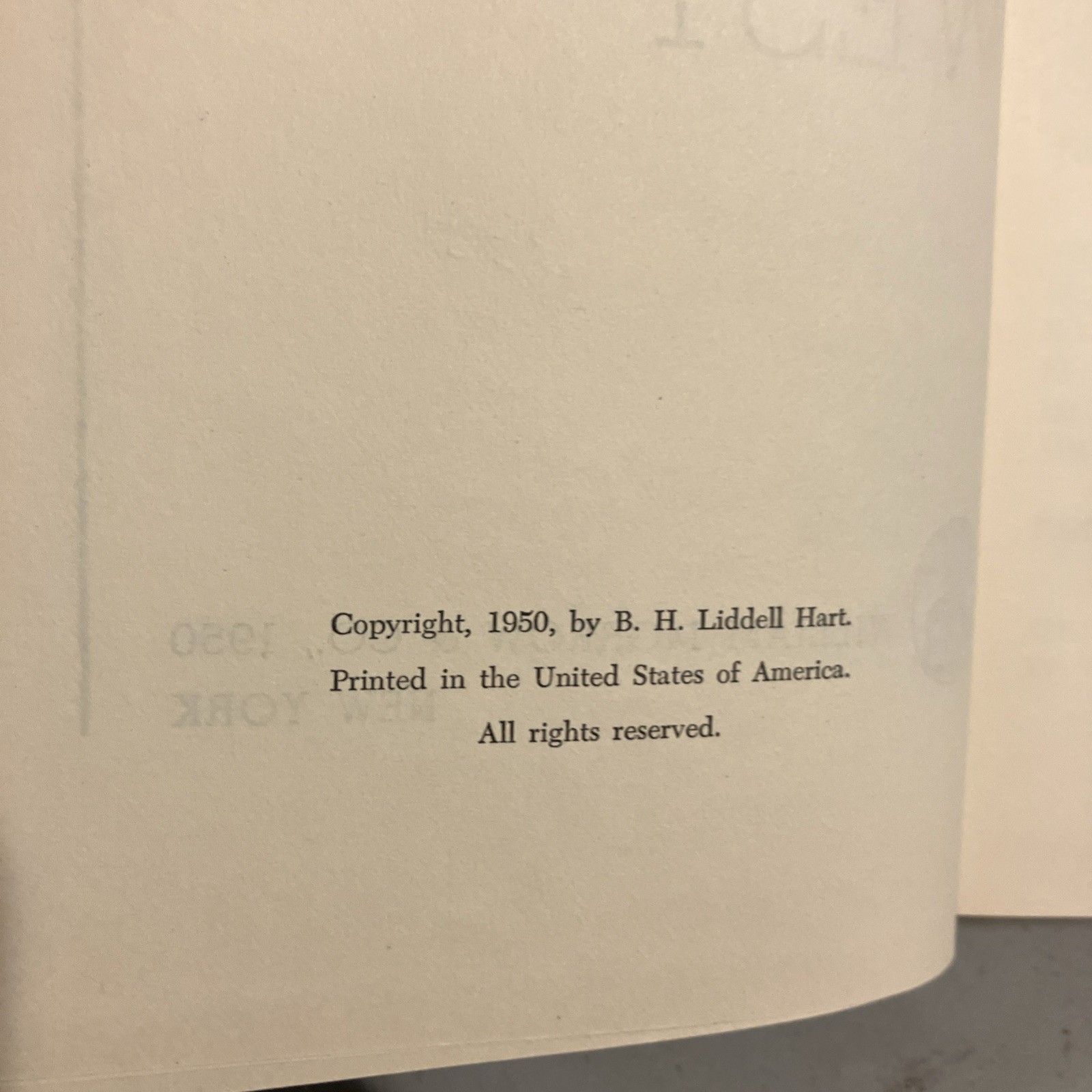 Defence of the West B. H. Liddell Hart William Morrow & Co. ©1950 1st/1st No DJ