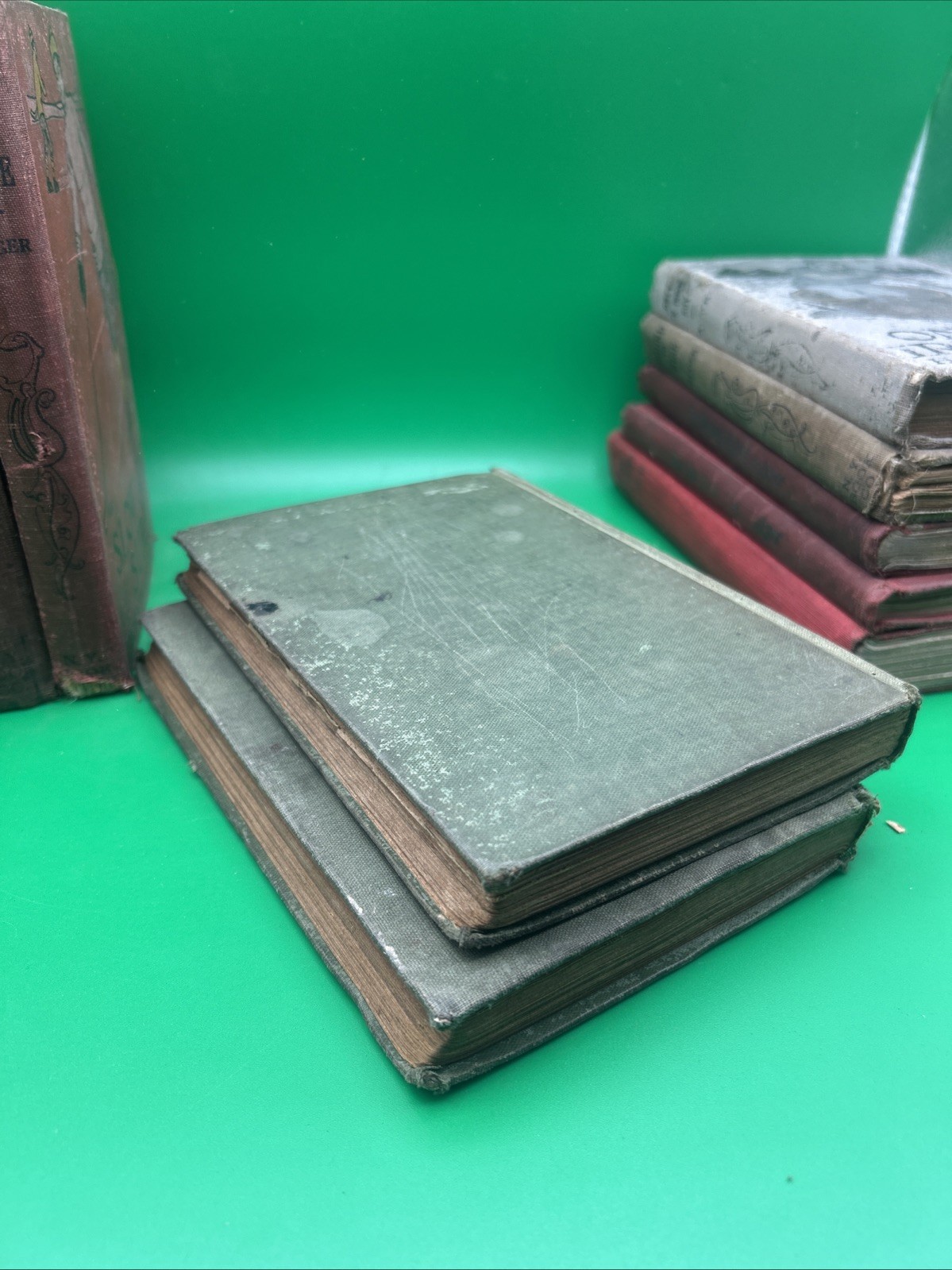 Lot of 18 Horatio Alger Jr Early Edition Books Hardcover 1900s