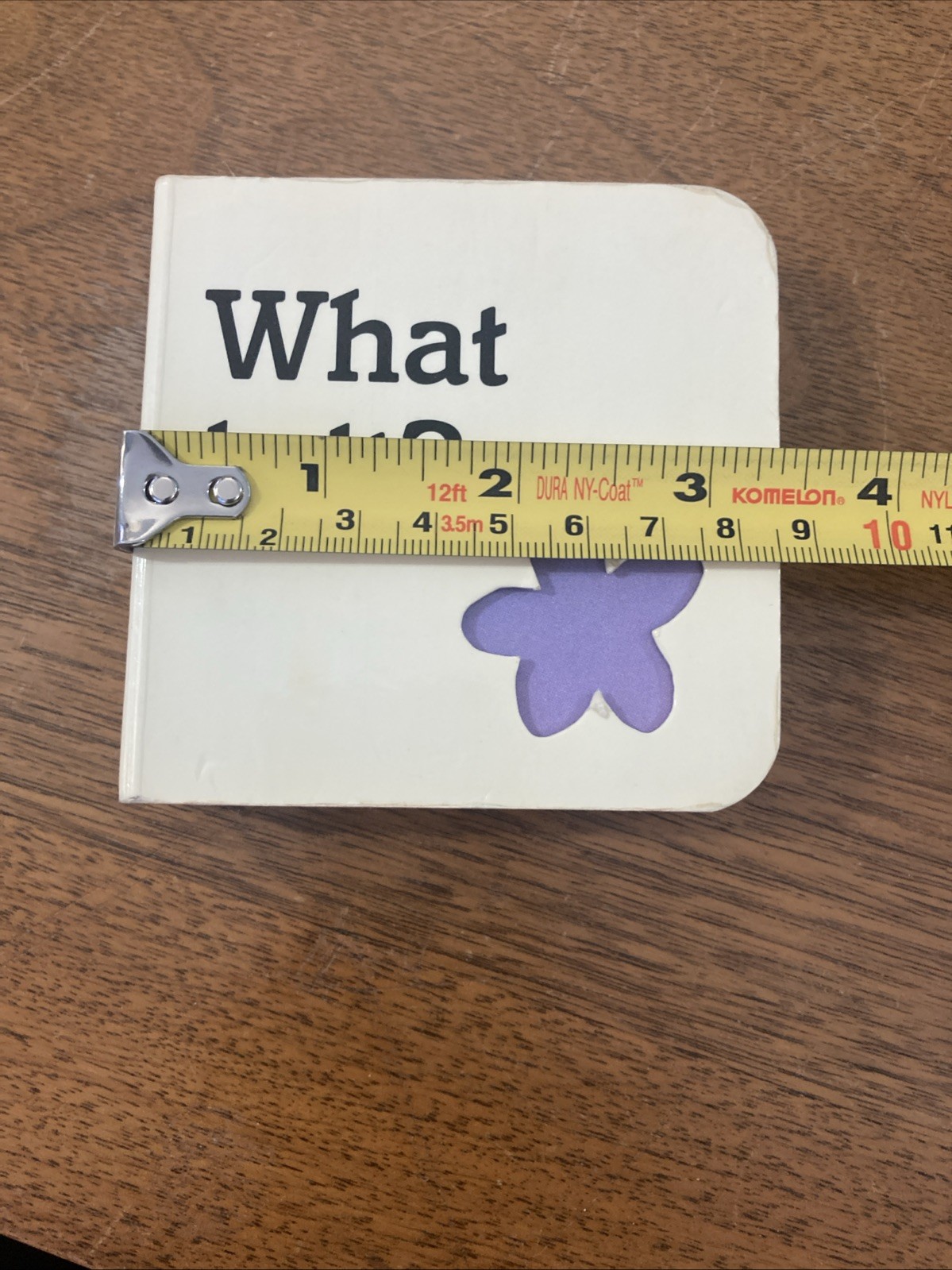 What Is It? Vintage Children’s Board Book National Geographic 1991