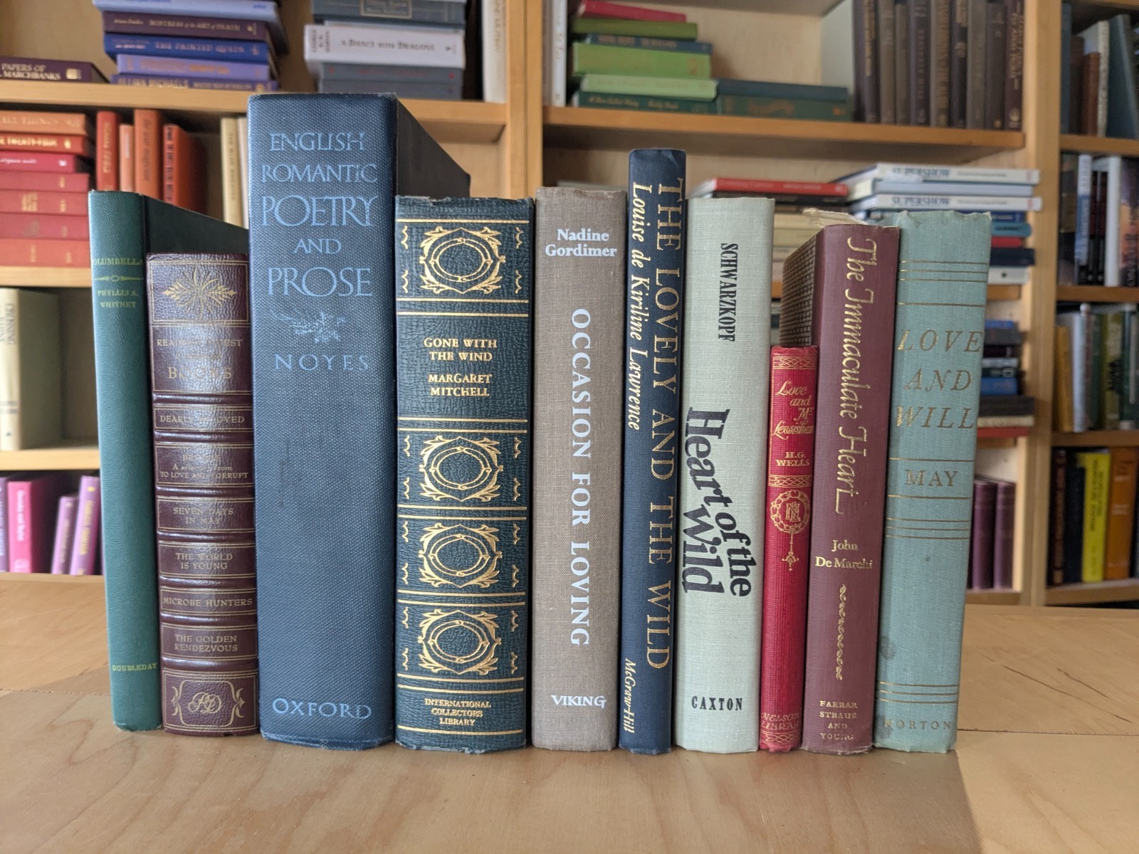 Lot of 8 Vintage Old Rare Antique Hardcover Books – Mixed Color – Random