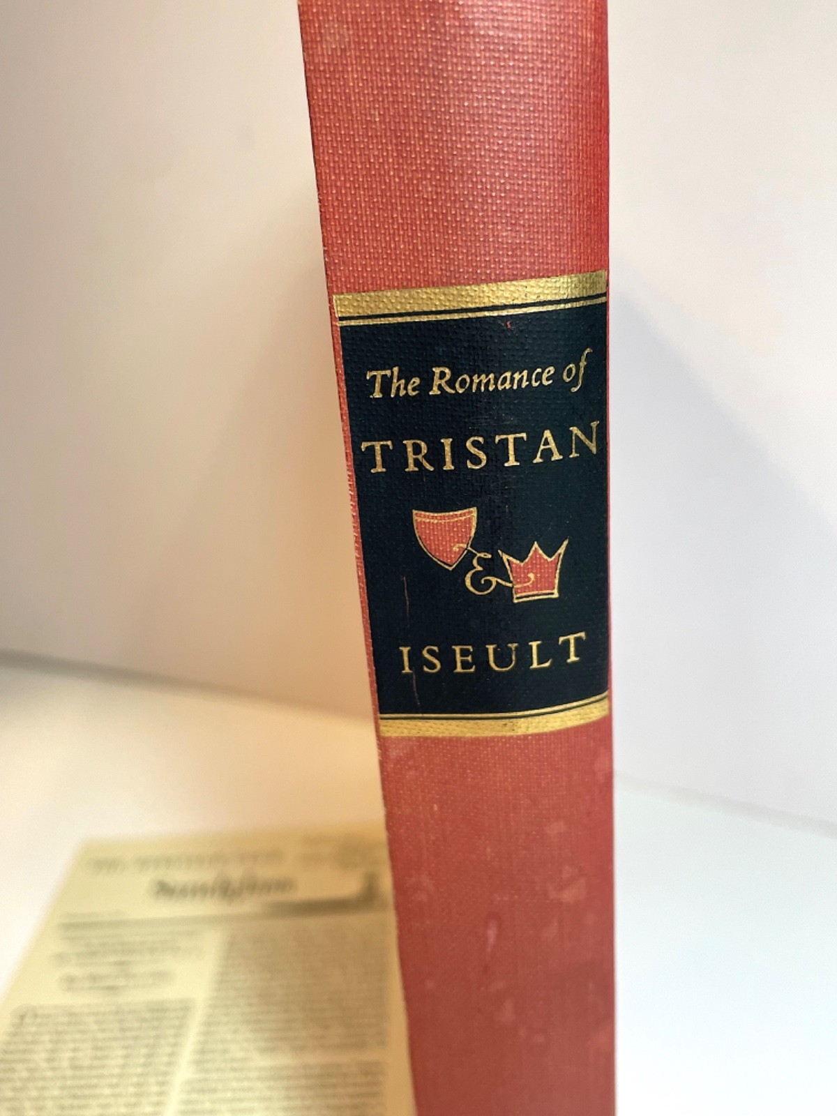 The Romance of Tristan & Iseult Heritage Press 1960 Bedier Illustrated, Slipcase