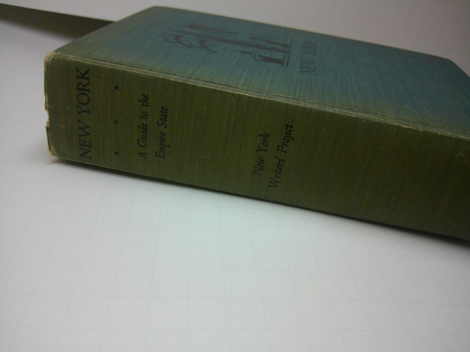 NEW YORK A GUIDE TO EMPIRE STATE HB AMERICAN GUIDE SERIES WPA FIRST ED 1940 MAP