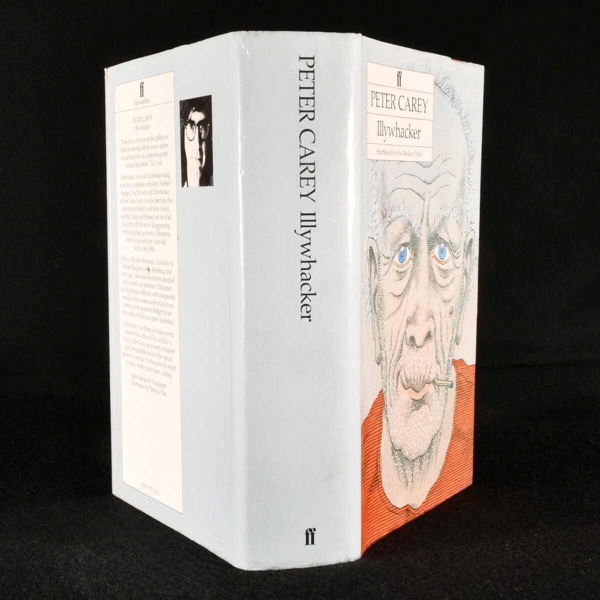 1985 Illywhacker First Edition Peter Carey Dust Wrapper Magical Realism