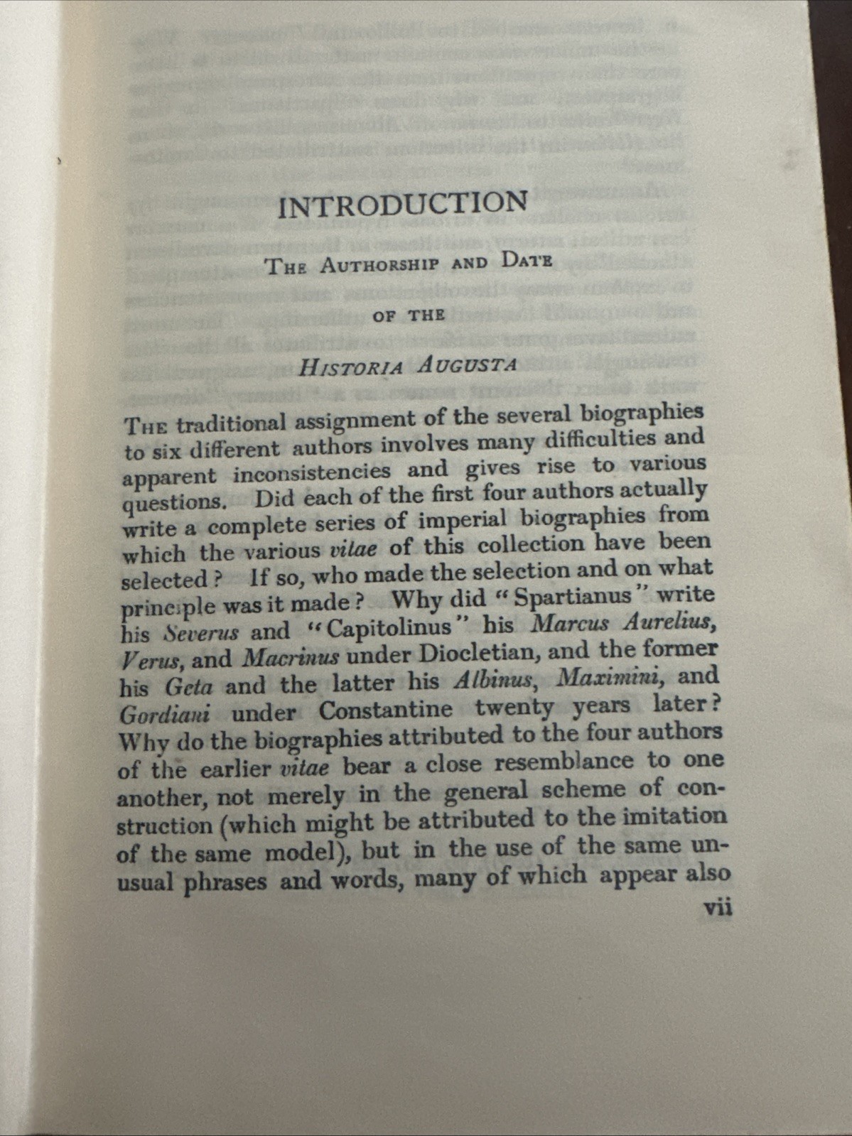 Scriptores Historiae Augustae David Magie Trans. 3 Vol Loeb HC Latin/Eng 1960 UK