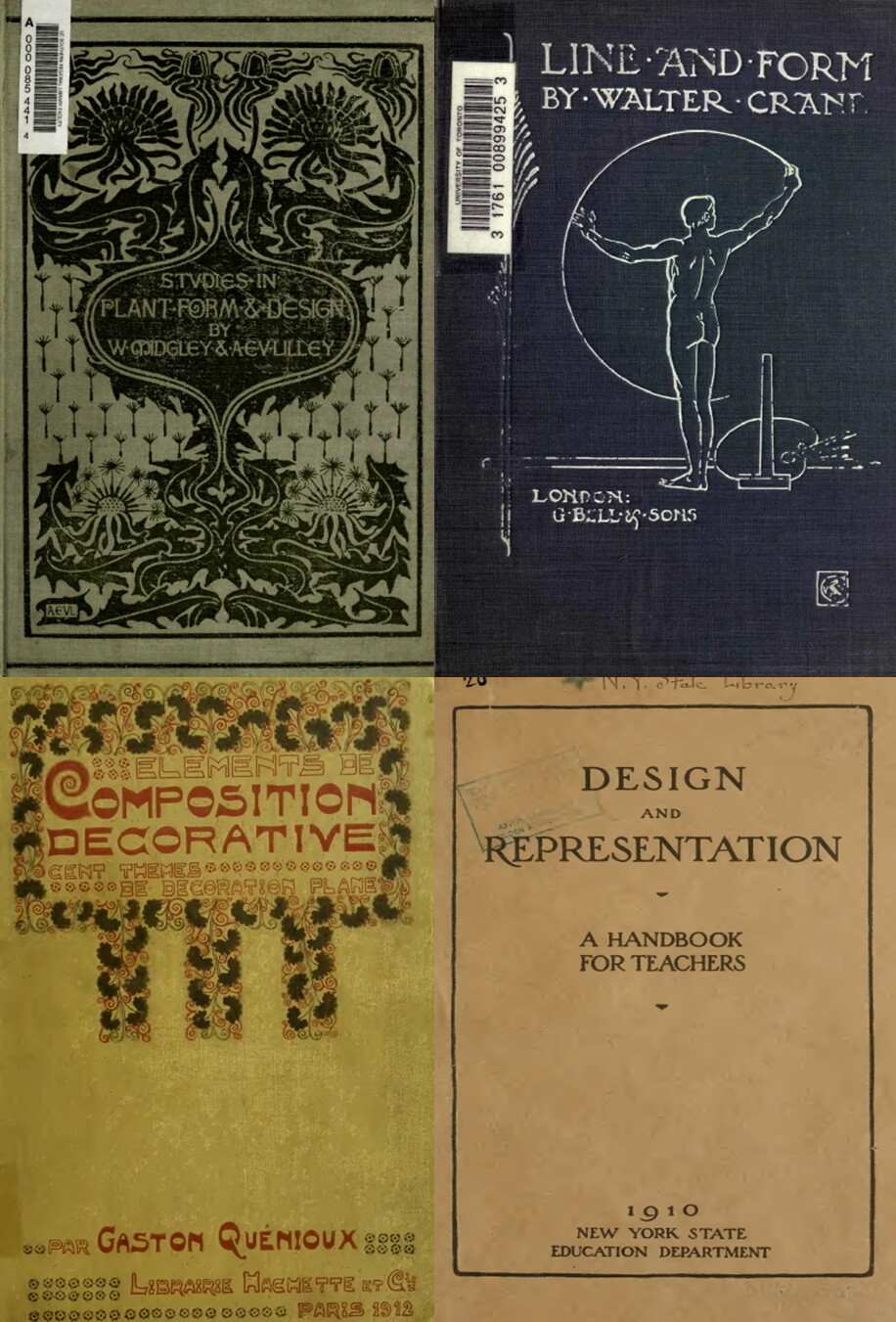 28 Old Books on Art Nouveau Applied Decorative Arts & Graphic Design on DVD