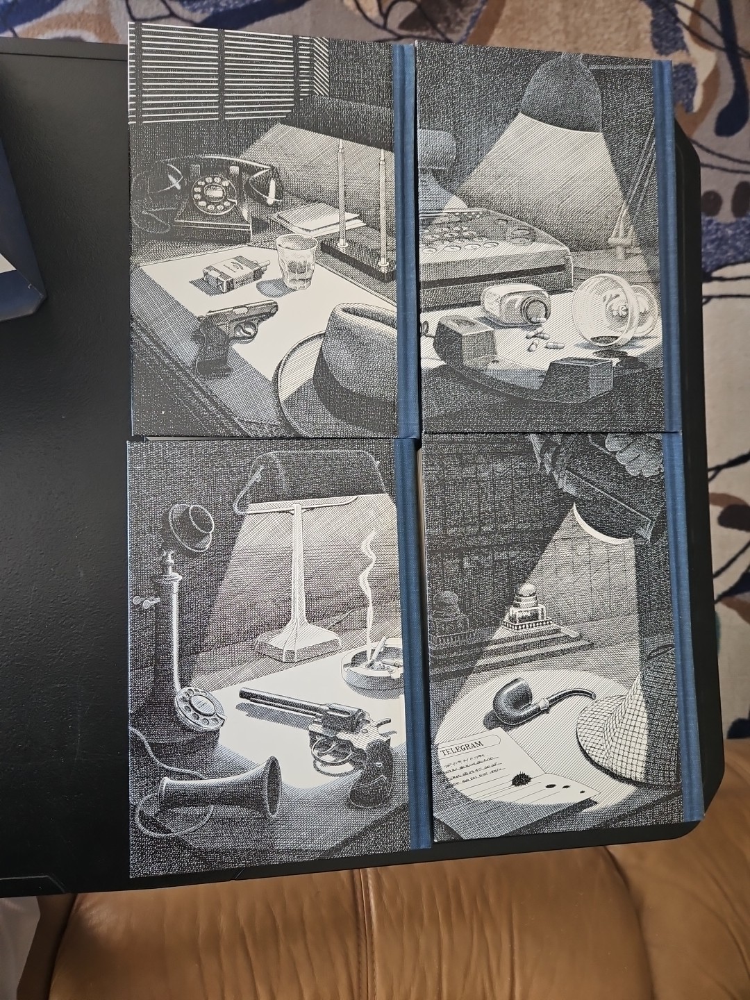 Great Stories of Crime and Detection Books Folio Society 4 Vols Slipcase HC VG