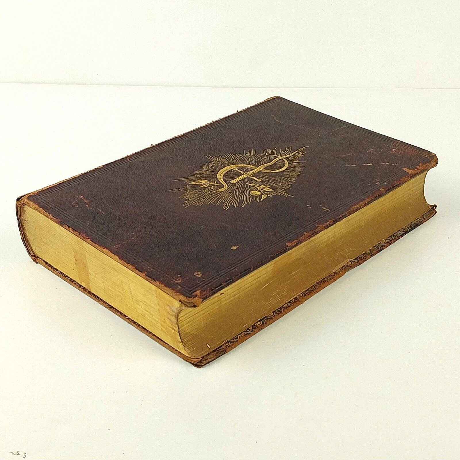 RARE 1843 The Poetical Works of John Milton By John Montgomery Vol 1 – Signed HC