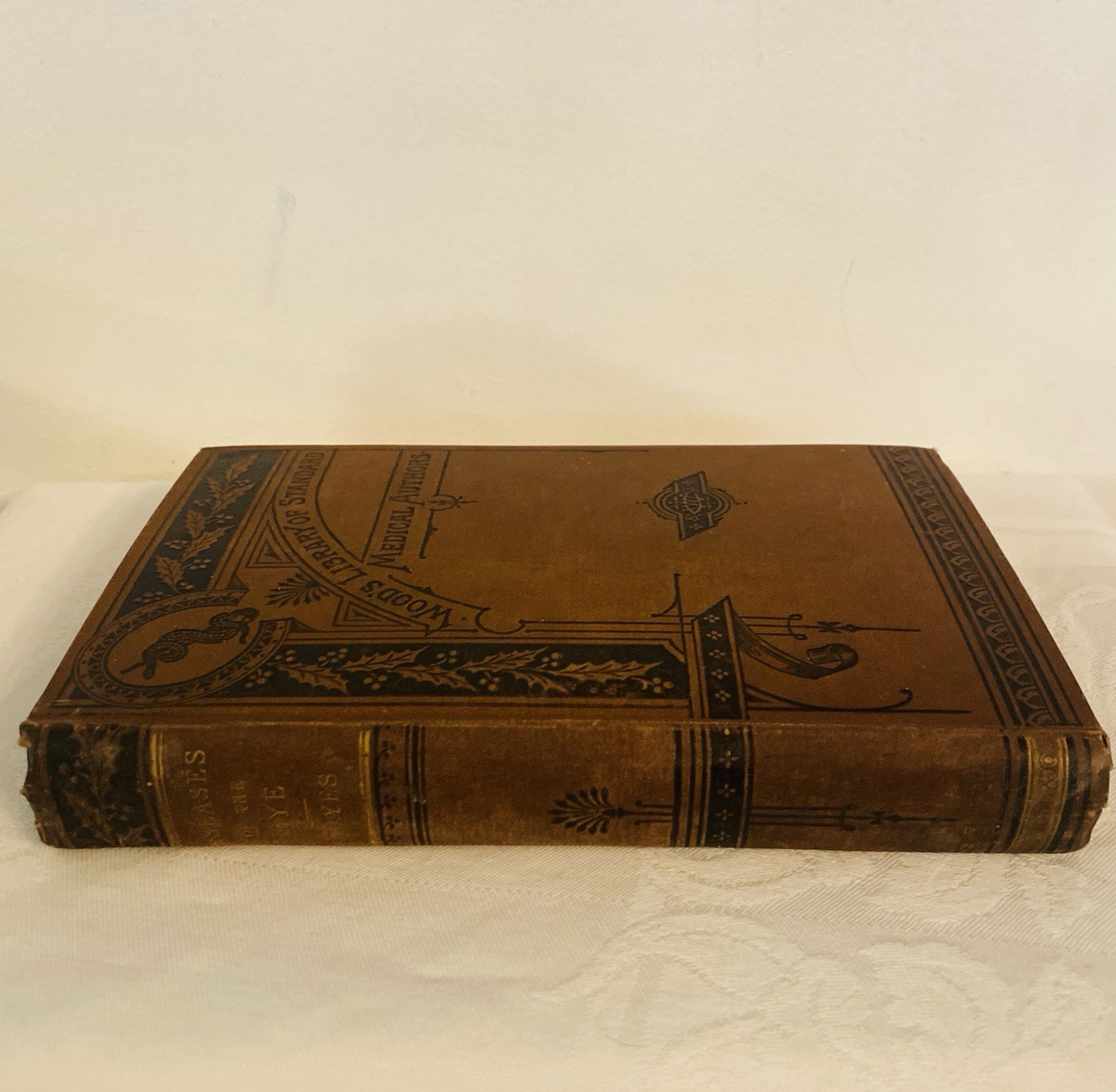 Wood’s Library Of Standard Medical Authors 1881 Diseases Of The Eye 360 Pages