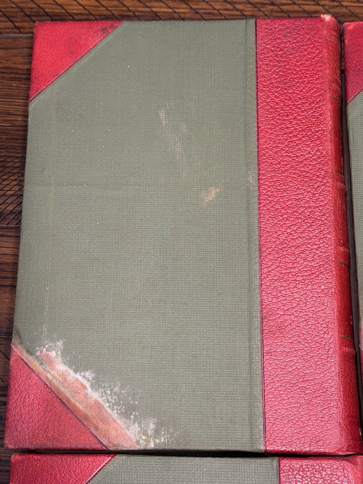 1902 School Library Encyclopedia Complete 4 Vol Set Bellows Bros Leather Bound